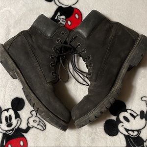 Timberland Black Boots- Size 9